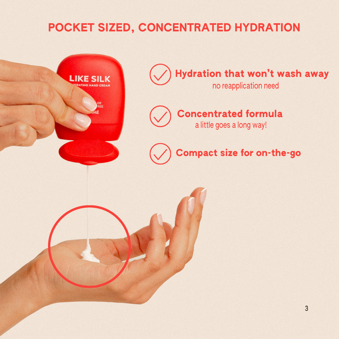 Like Silk: hydrating hand cream