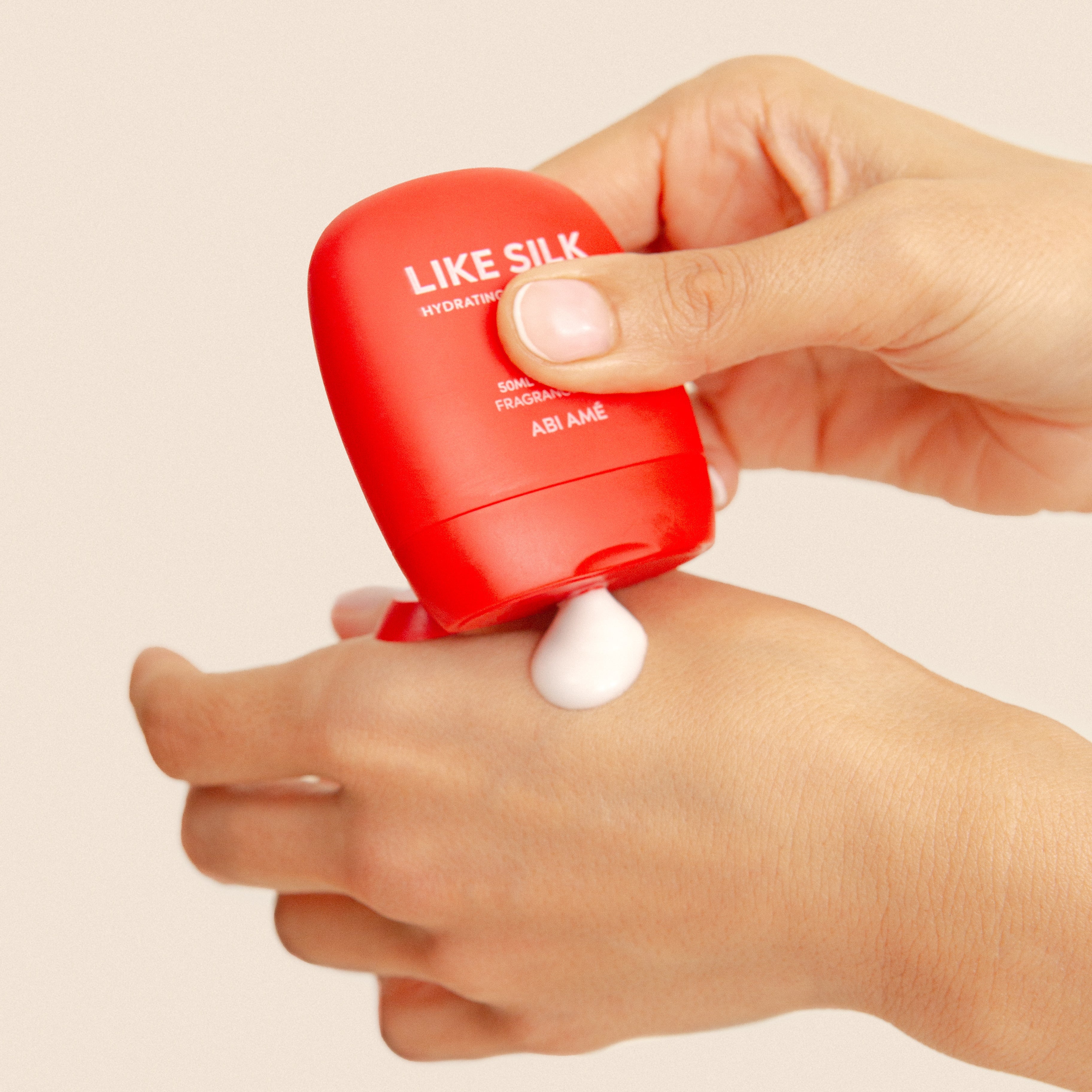 Like Silk: hydrating hand cream