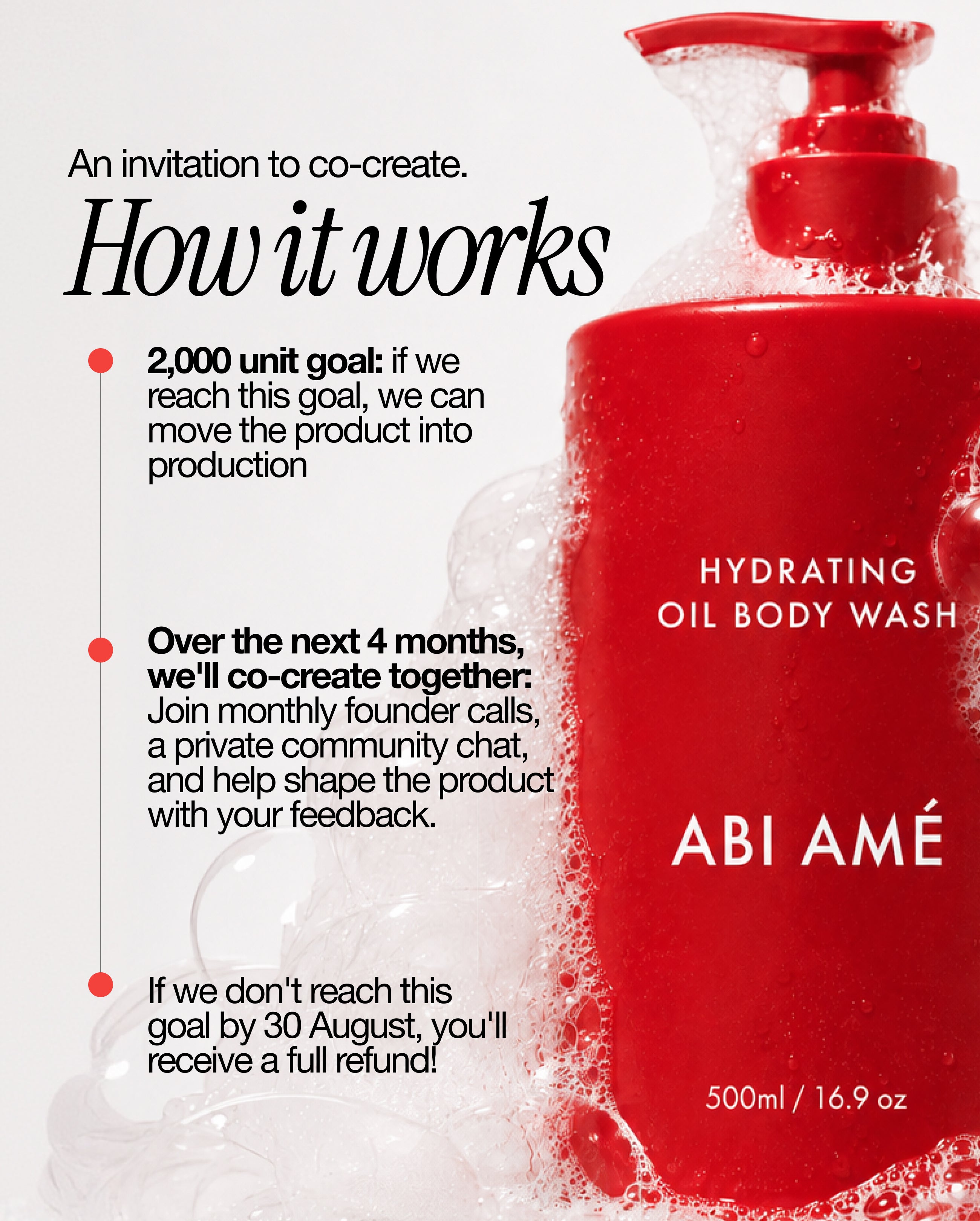 Hydrating Oil Body Wash*