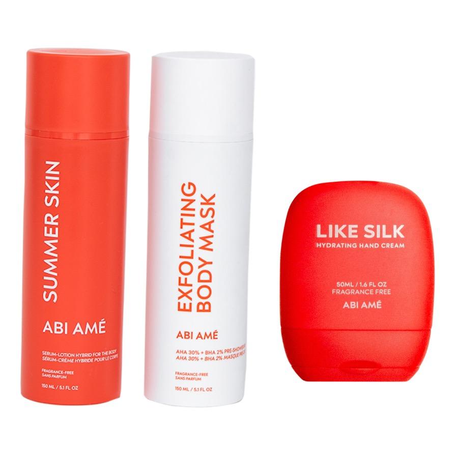 Winter Body Care Routine: Summer Skin + Soft Touch + Like Silk